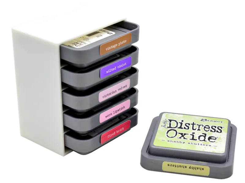 Storage of Distress ink stamp pads