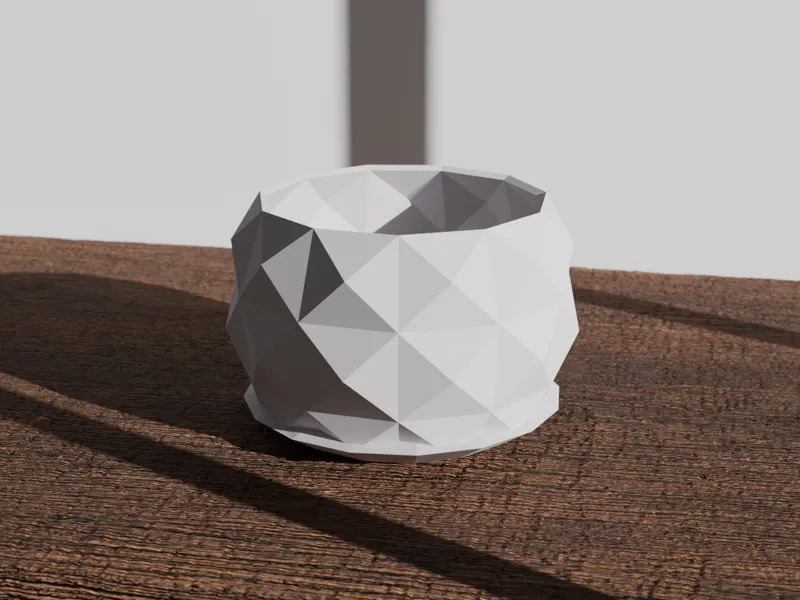 Small Poly Planter