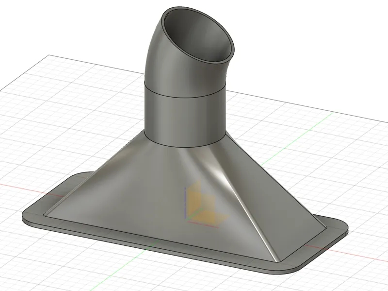 Parameterised Brake Duct Inlet
