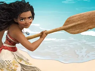 my model of paddle moana