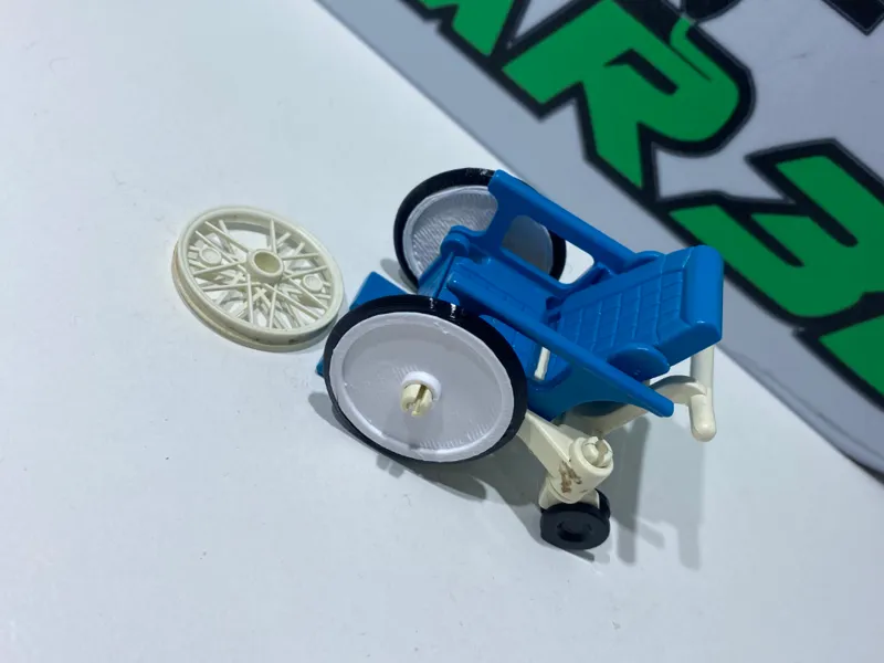 Rueda para silla de playmobil