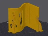 0.24mm layer, 2 walls, 15% infill, Fuzzy