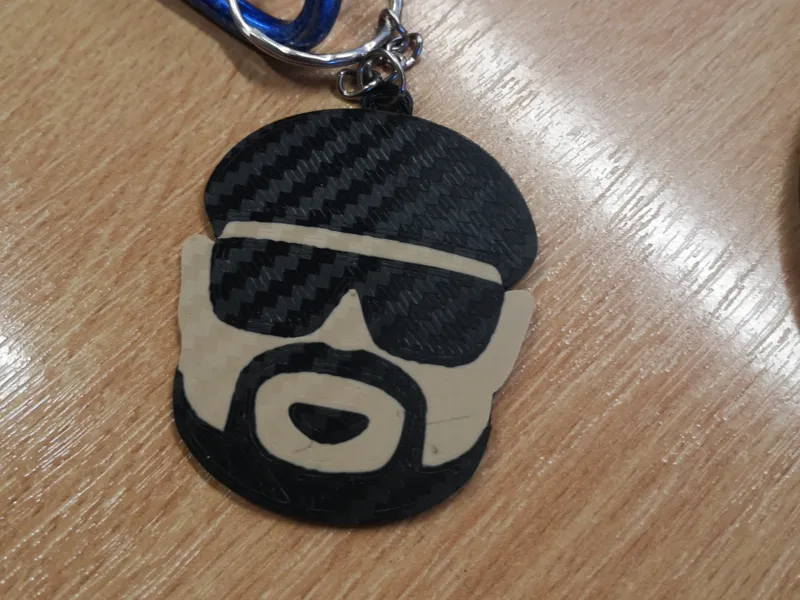 Ibiza Final Boss Keychain