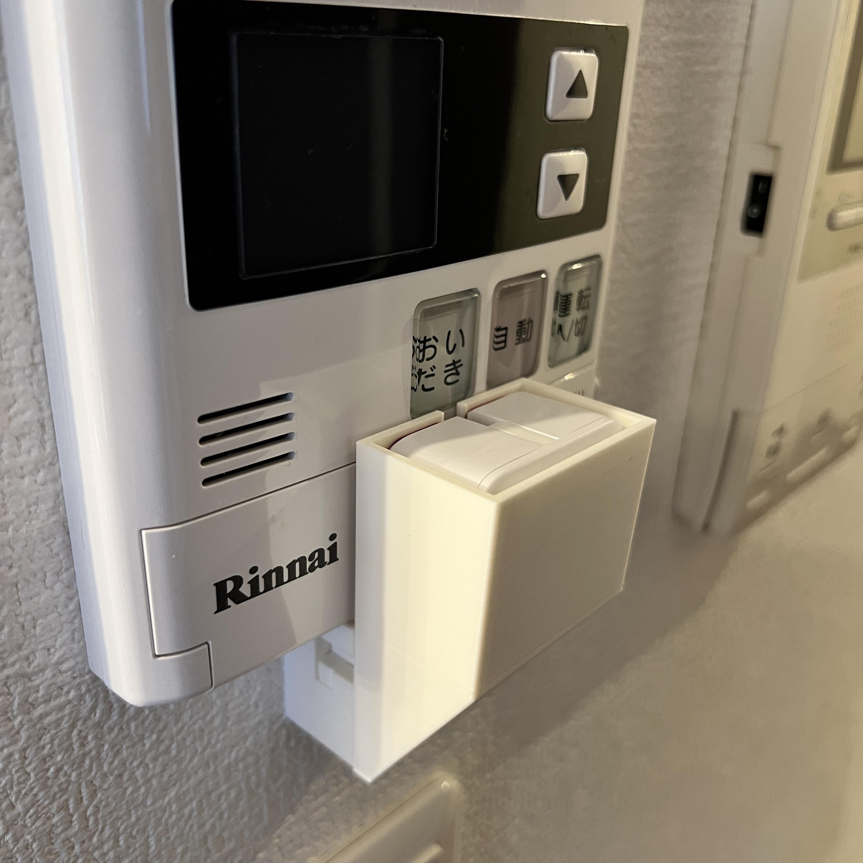 Miniatura 2 do modelo 3D SwitchBot 指ロボット用 給湯器リモコン ホルダー