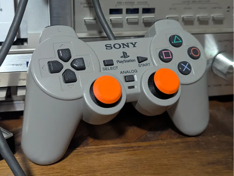 PS1 / PS2 Replacement Thumbsticks | Dual Color AMS