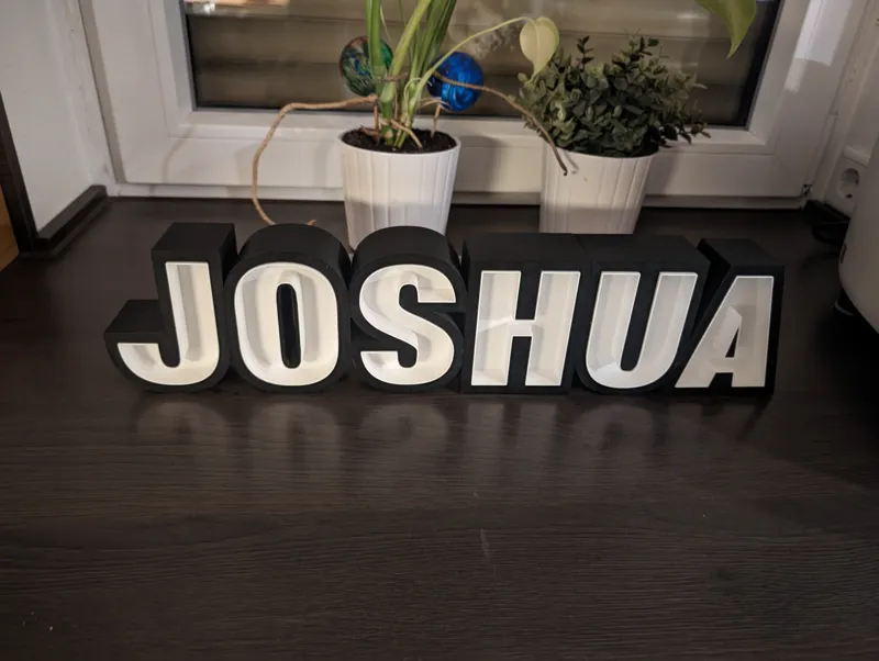 LED Name JOSHUA