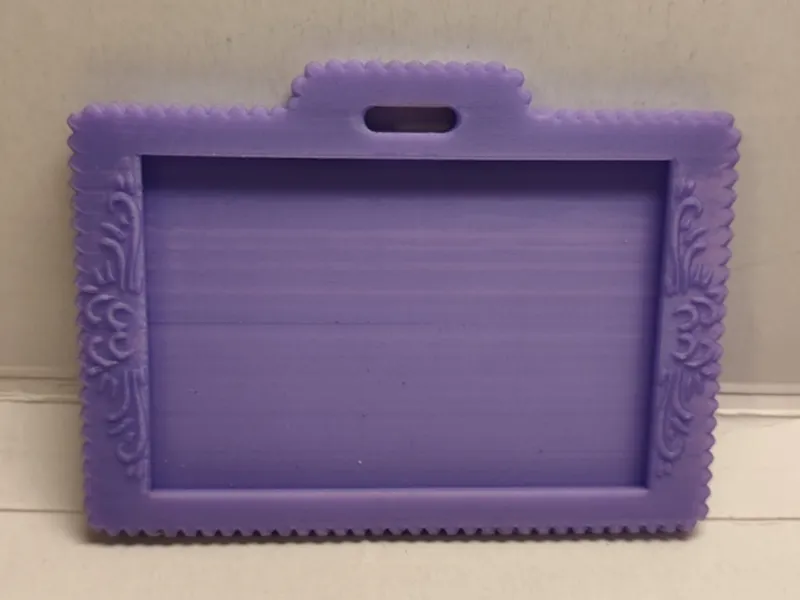 Ornamental Badge Holder