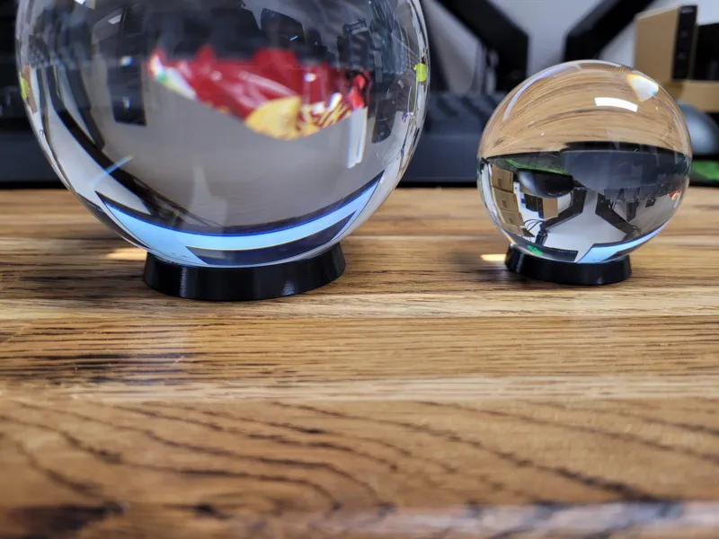 Rollei Lensball 60 and 110 bases