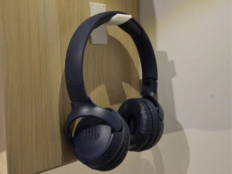 Wall-Mounted Headphones Holder