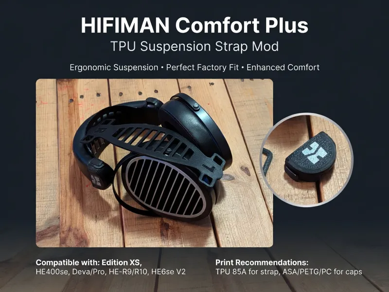 HIFIMAN Comfort Plus Suspension Strap