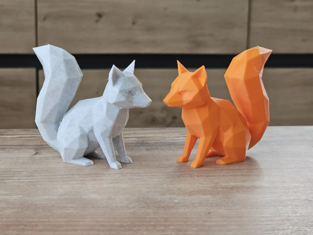 Low Poly Fox | Pretty Minimal Fox Model, Low Poly by 3D Print Gremlin ...