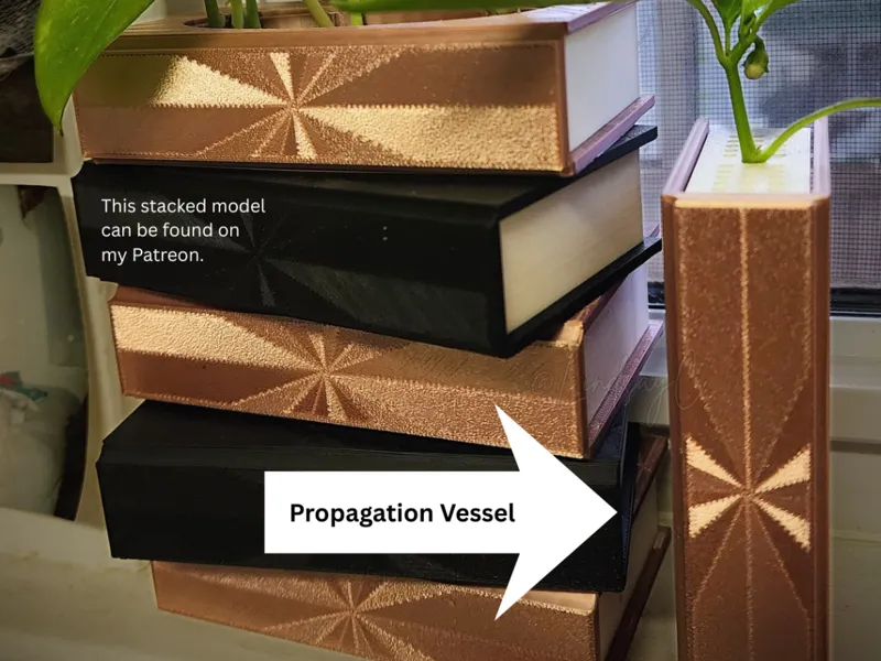 Bookish Windowsill Propagation Vessel