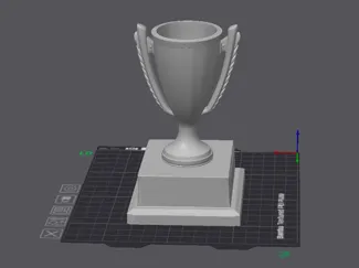 Classic Victory Trophy - Customizable