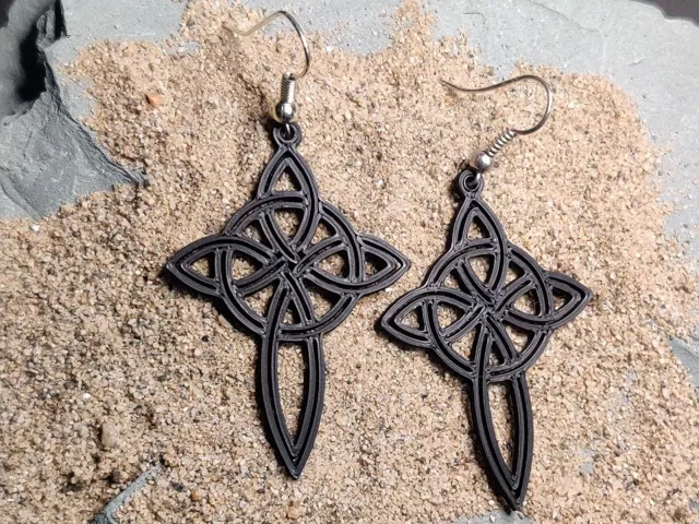 Celtic Flame – Sacred Geometry Earring