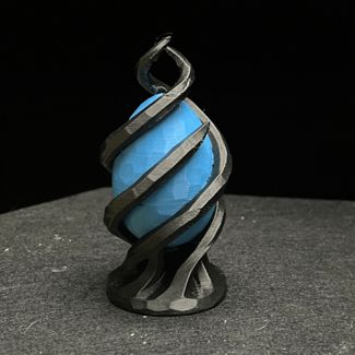 The Spiraling Dragon Egg – Dual-Color Print