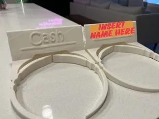 Wall mounted bowl holder with drill template