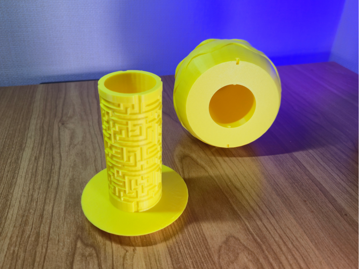 Easter Egg Cylinder Maze Gift Container