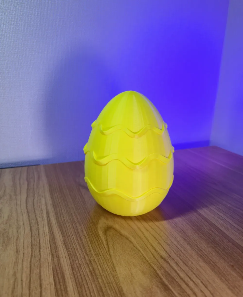 Easter Egg Cylinder Maze Gift Container - Free 3D Print Model - MakerWorld