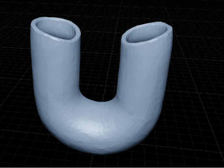 Stilish U vase