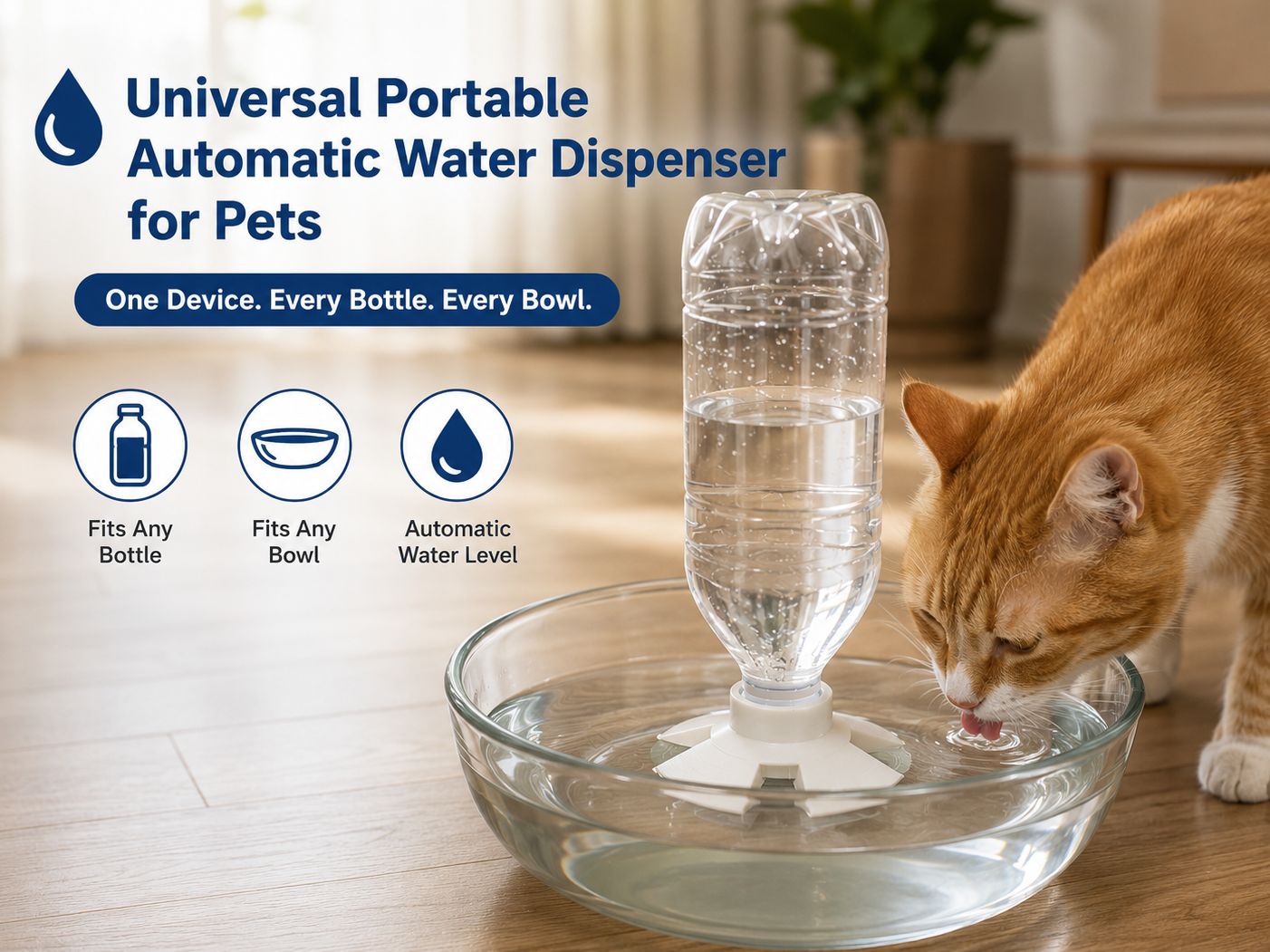 Universal Automatic Pet Water Dispenser