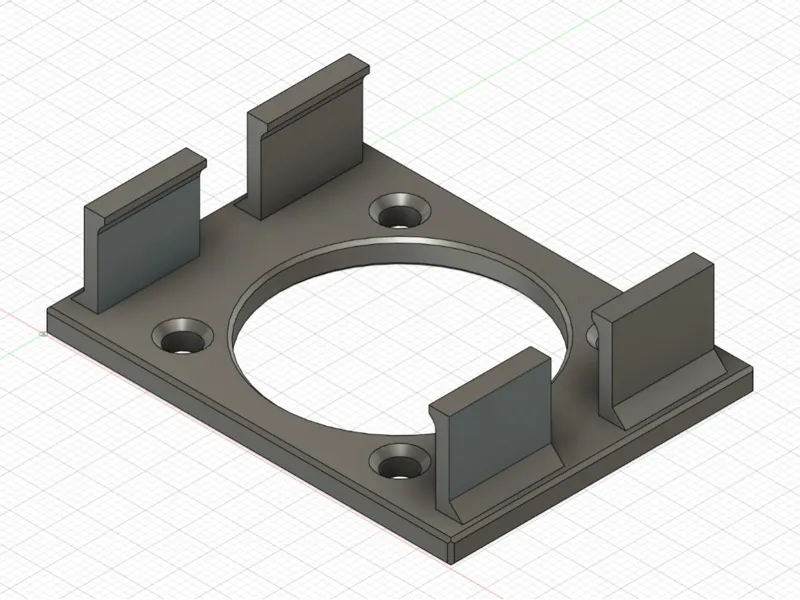 Chelsio T520 40mm Fan Bracket / Mount