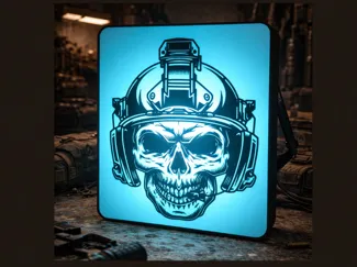 Lightbox Skull Tactical