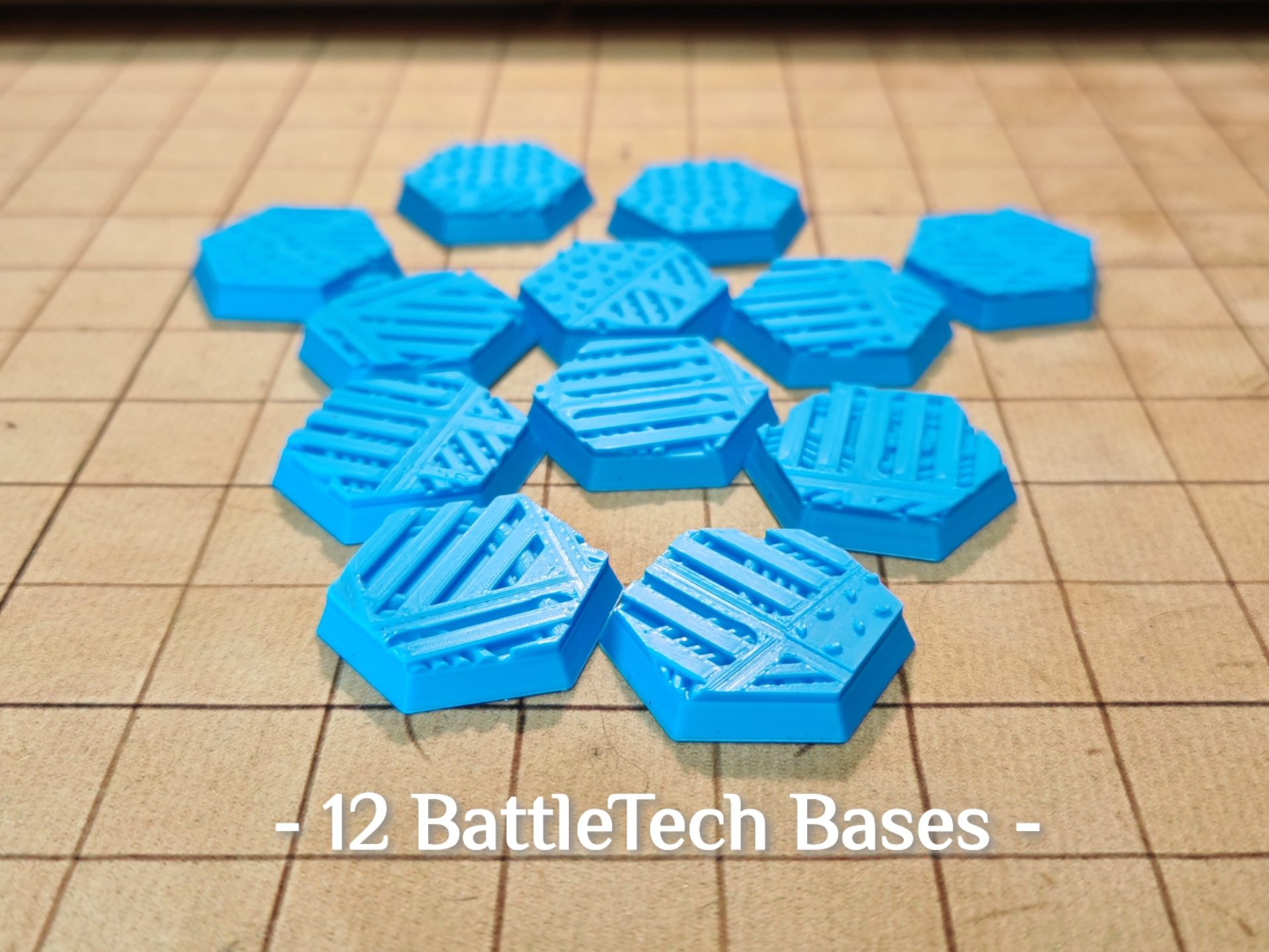 12 Industrial Bases for BattleTech - Magnetised