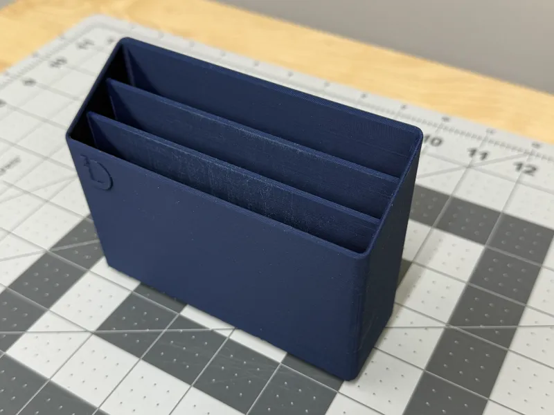 Gridfinity 3x1, 3 Tier, Triangle Sandpaper Holder