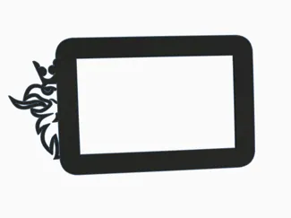 Side marker light frame Scania [truck] 