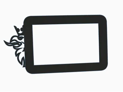 Side marker light frame Scania [truck] 
