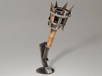 Antorcha medieval