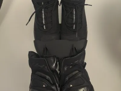 Motorcycle Boot & Glove Wall Mount (2-in-1)