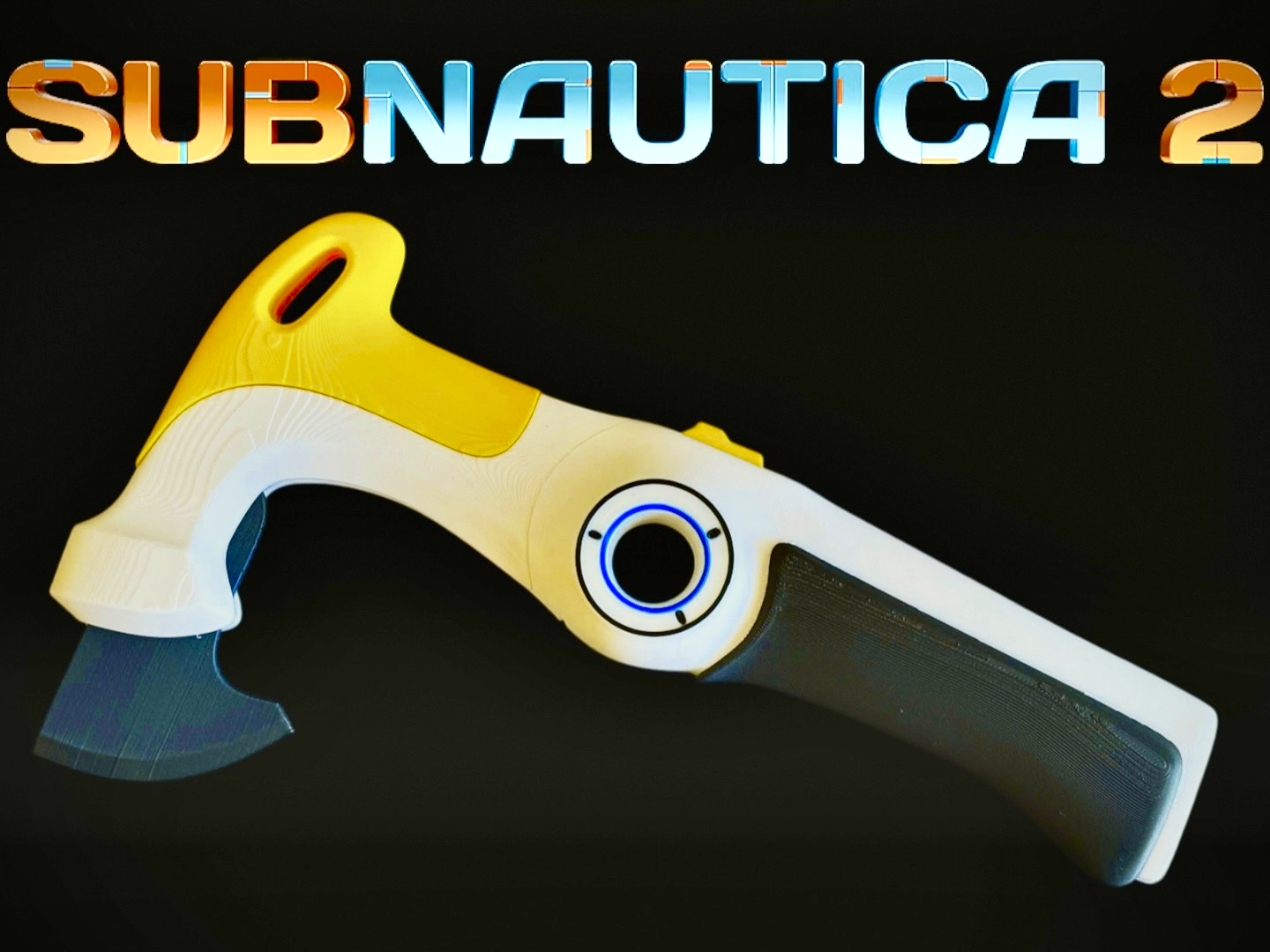 Subnautica 2 Multitool (with moving blade) no glue