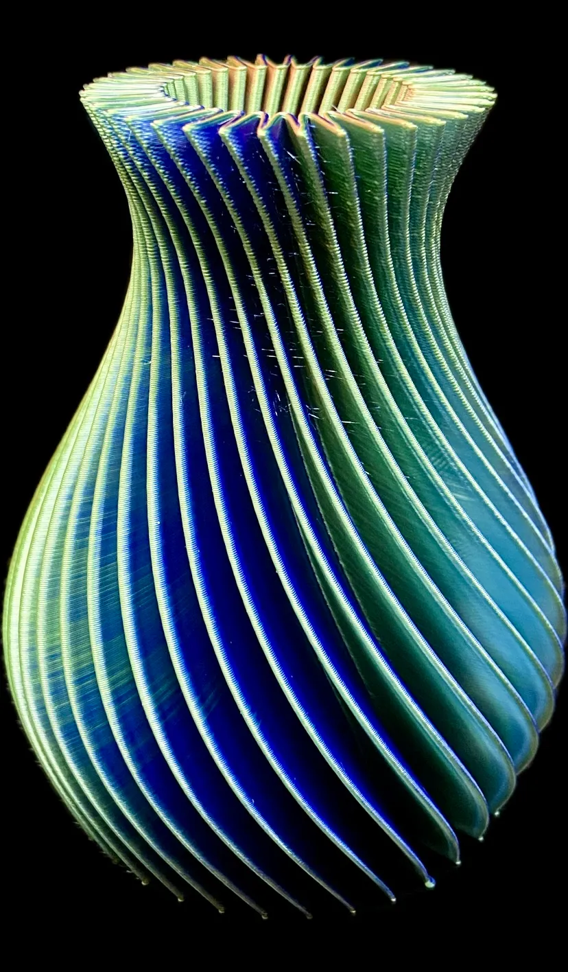 Vase spirale