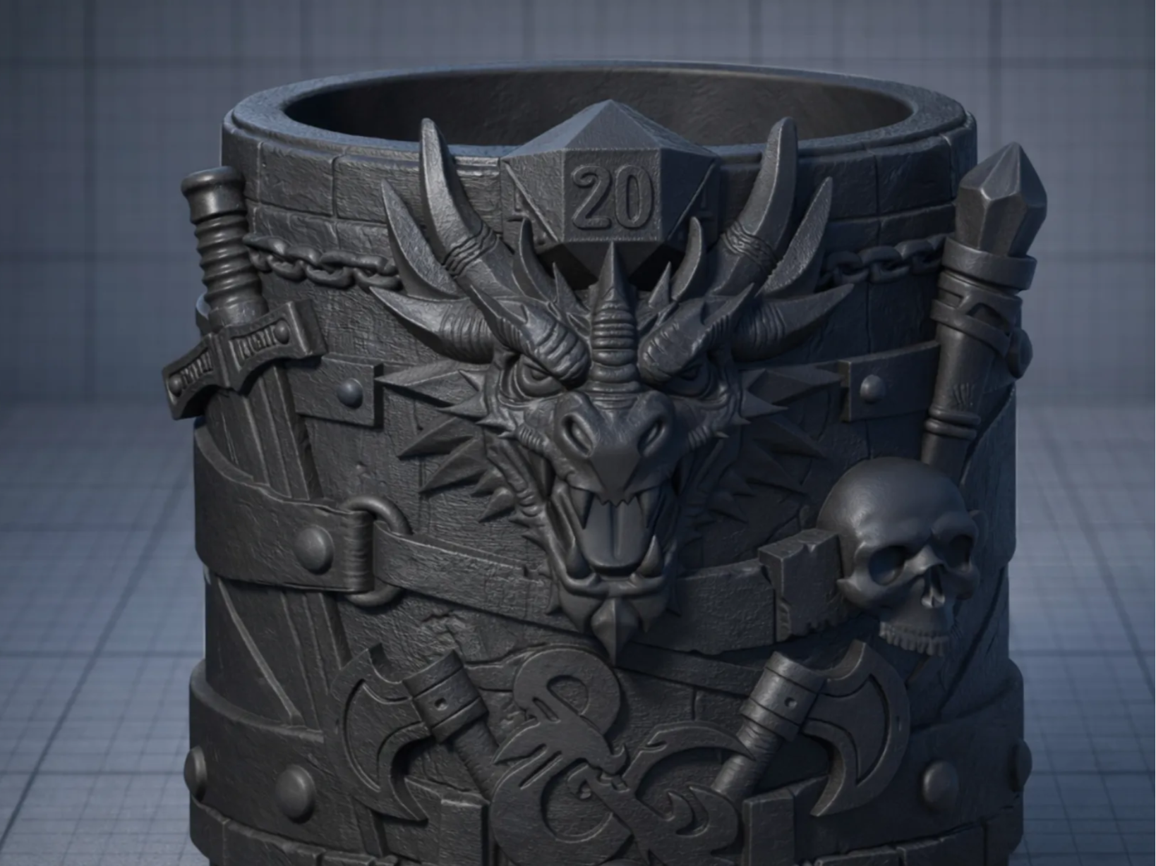 Dungeons & Dragons can holder