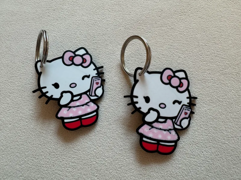Phone Hello Kitty Keyring