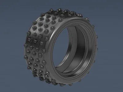 nikko super fox rear tyre