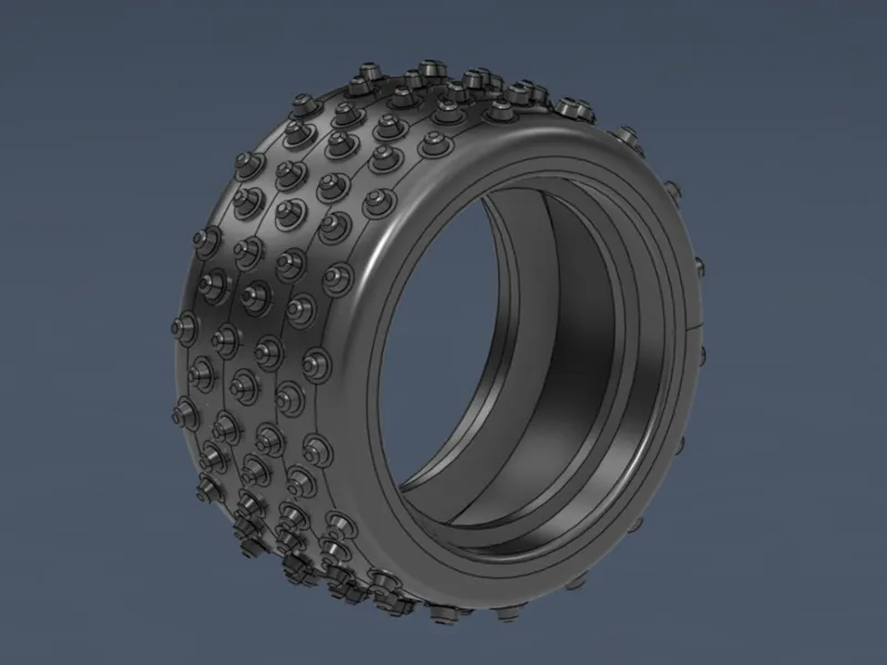 nikko super fox rear tyre