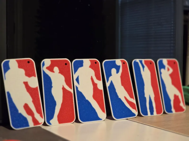NBA Silhouettes Art