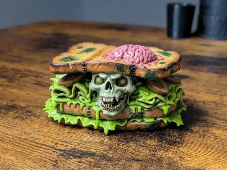 HORROR Zombie Sandwich - Food Zombies #2