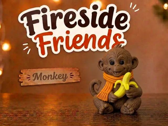 Fireside Friends Monkey