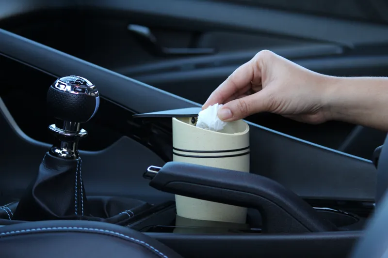 Slide Trash Can for car