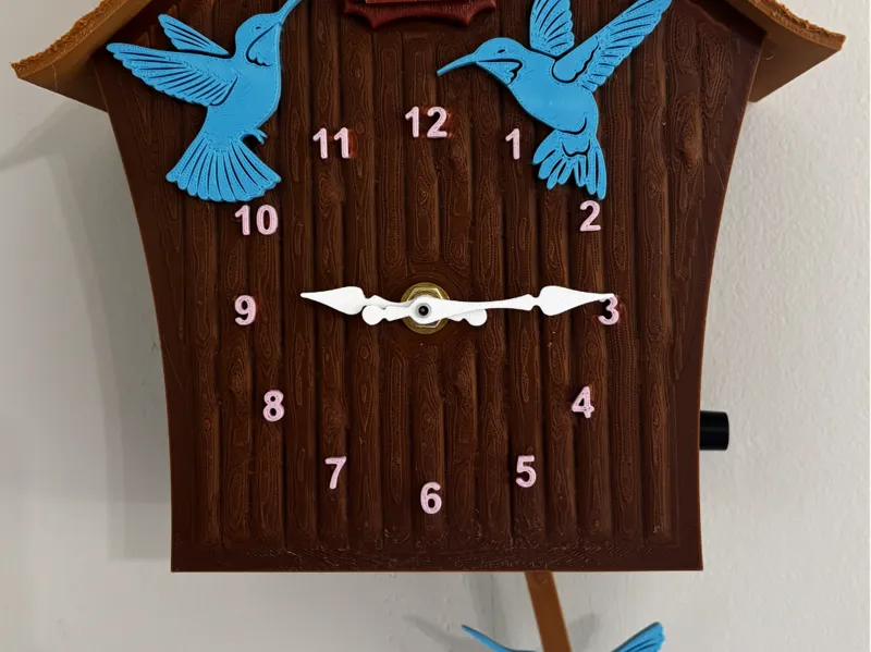 Hummingbird Cuckoo Clock