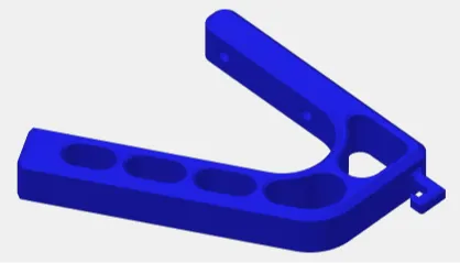 Helmet Hanger With 3m Claw Adapter