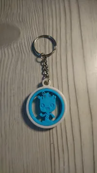 Porte-clés Bébé Groot rotatif — photo 5