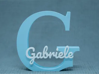 Lettera Decorativa Personalizzata con Nome