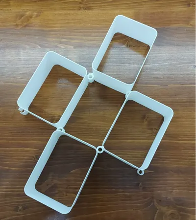 Modular solution for sock organization in drawers