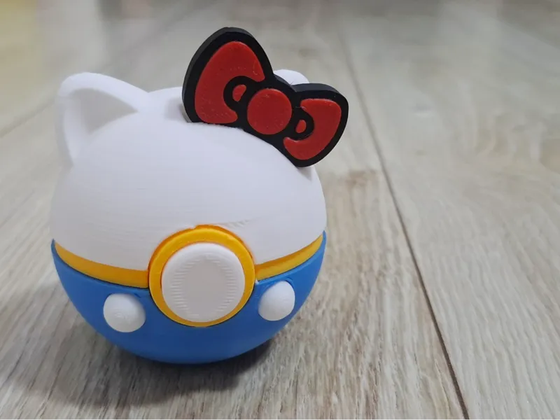 Hello Kitty Pokéball - Cute Crossover! (No AMS)