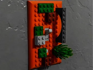 BRICK COMPATIBLE LIGHT SWITCH AND OUTLET COVERS
