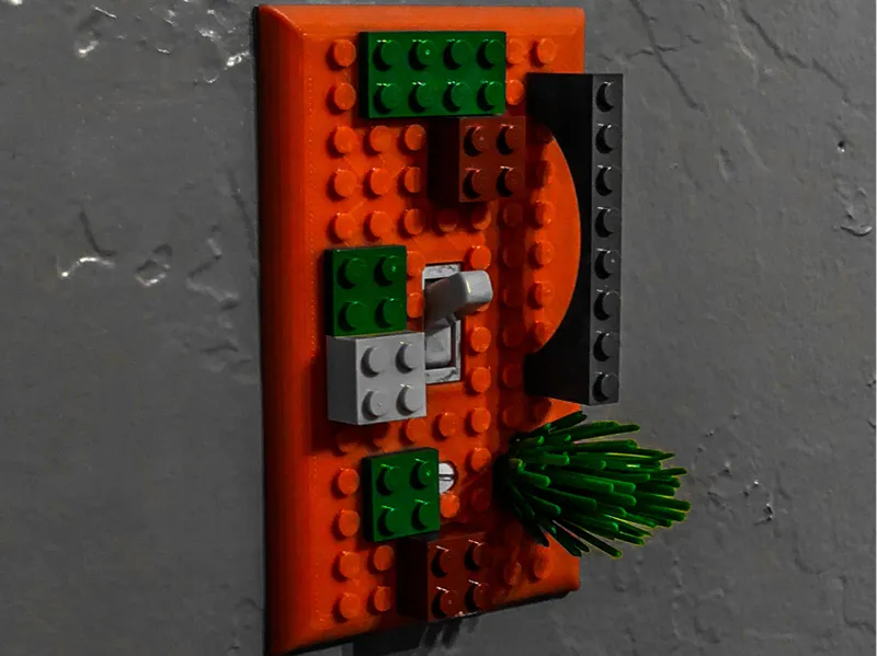 BRICK COMPATIBLE LIGHT SWITCH AND OUTLET COVERS